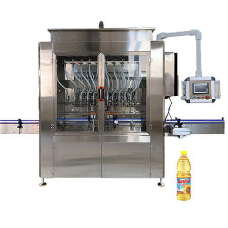 Linea diritta rotativa piccola linea di produzione del macchinario di riempimento del liquido della fiala automatica della macchina di rifornimento dell'olio d'oliva 