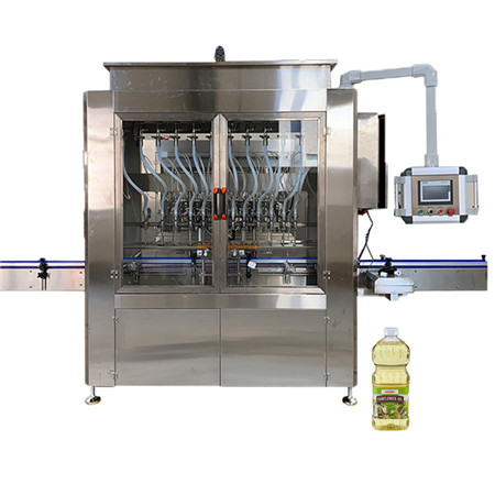 Servomotore Ce Certificato ISO Tamburo per bottiglie Oliva / Commestibile / Verdura / Lubrificante / Motore / Olio lubrificante da cucina Imbottigliamento Riempimento Confezionatrice imballatrice 