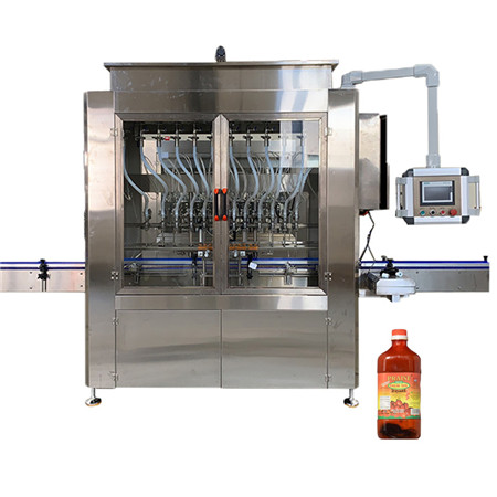 Linea di produzione automatica della macchina per il riempimento e la sigillatura di liquidi con capsule rigide 