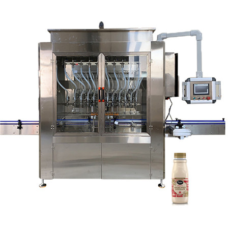 Tappatrice ed etichettatrice per riempimento di bottiglie di liquido per pompa peristaltica per volume 10-100ml 