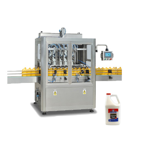 Sistema di riempimento automatico completo per acqua minerale di tipo liquido 