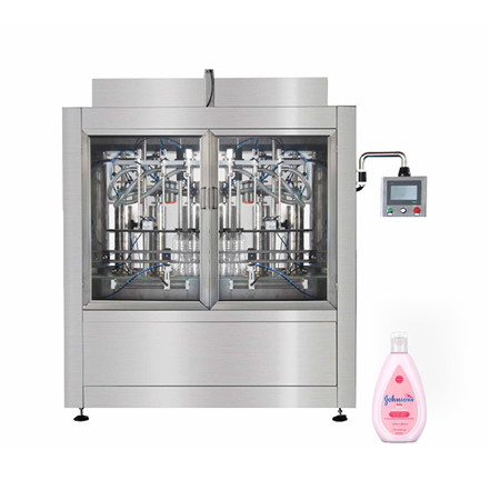 Riempitrice automatica di pasta per lozione liquida per alimenti e farmacie cosmetiche 